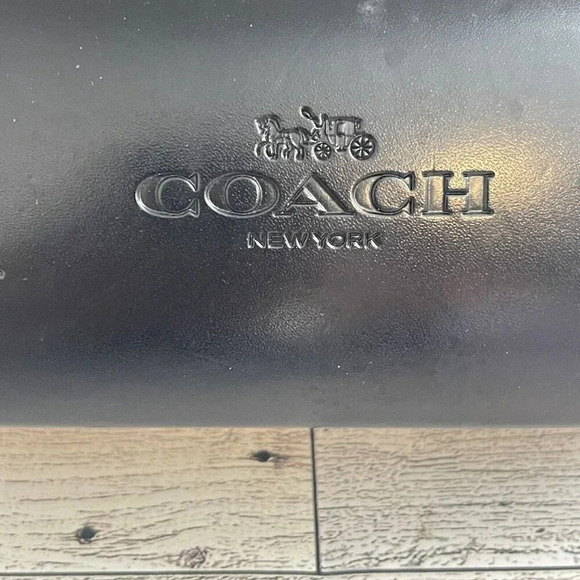 Coach Hard Clamshell Glasses Case, Black, Small - Picture 2 of 10